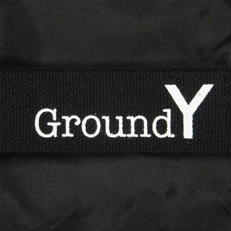 Yohji Yamamoto ヨウジヤマモト 20SS GA-J01-100 GroundY T/W Gabardine Asymmetry  Jacket TWギャバジン アシンメトリー ジャケット ブラック系 1【美品】【中古】