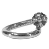 CHROME HEARTS クロムハーツ（原本有） NAIL CROSS BALL ネイル クロスボール リング シルバー 925 シルバー系 8号【美品】【中古】