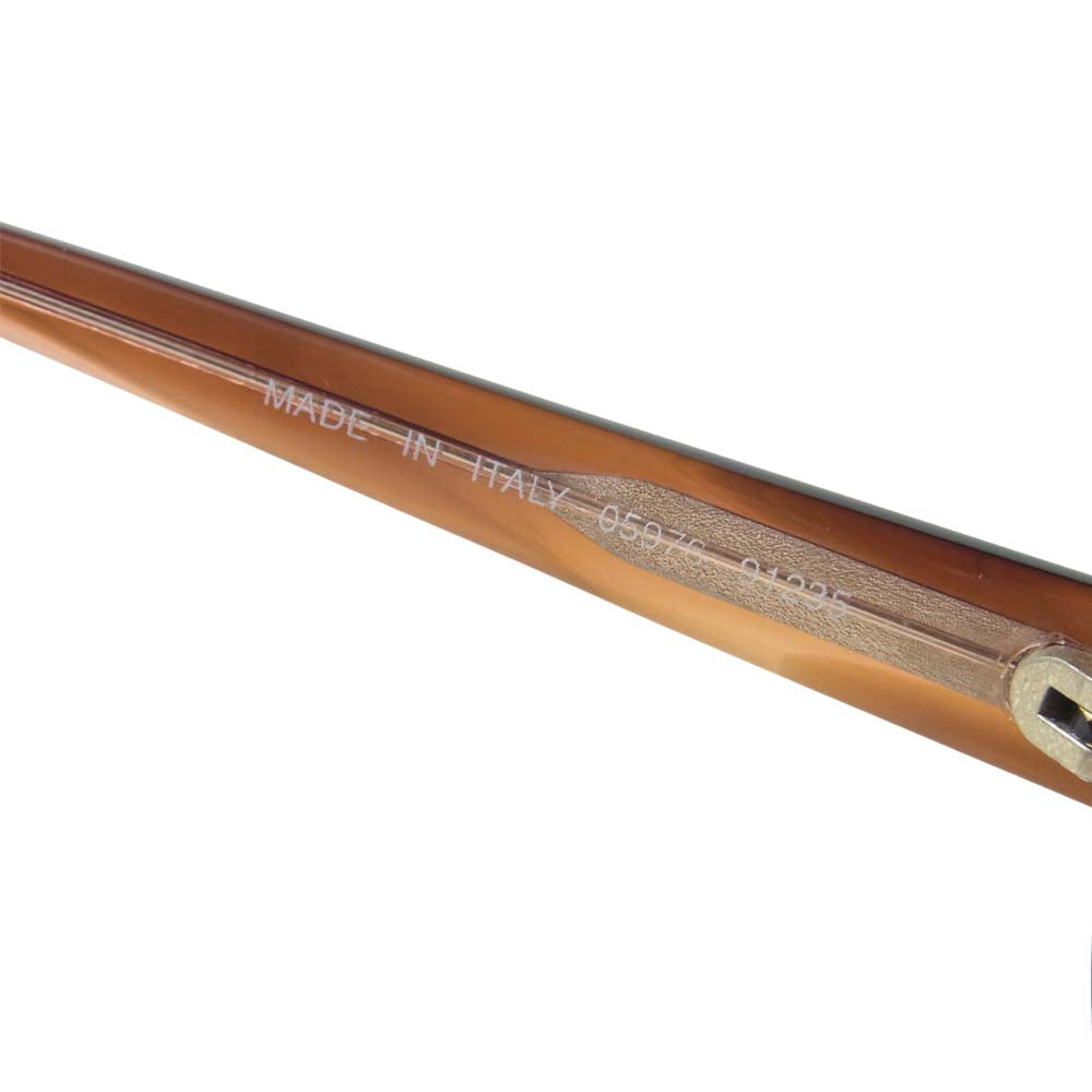 CHANEL シャネル 05976 91235 ココマーク オーバル サングラス アイウェア イタリア製 ブラウン系【中古】