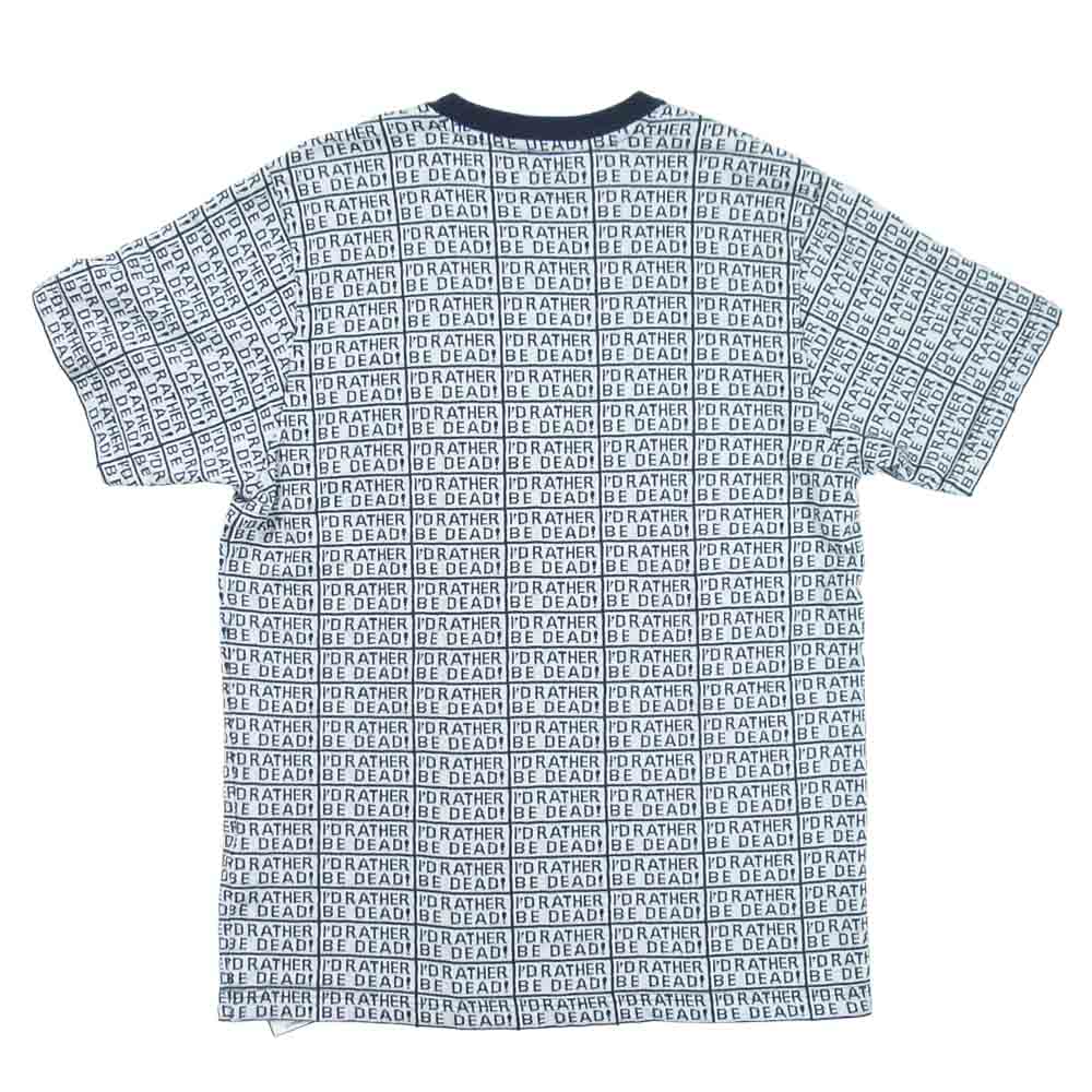 Supreme シュプリーム 17SS Rather Be Dead S/S Jacquard Top Refused ...