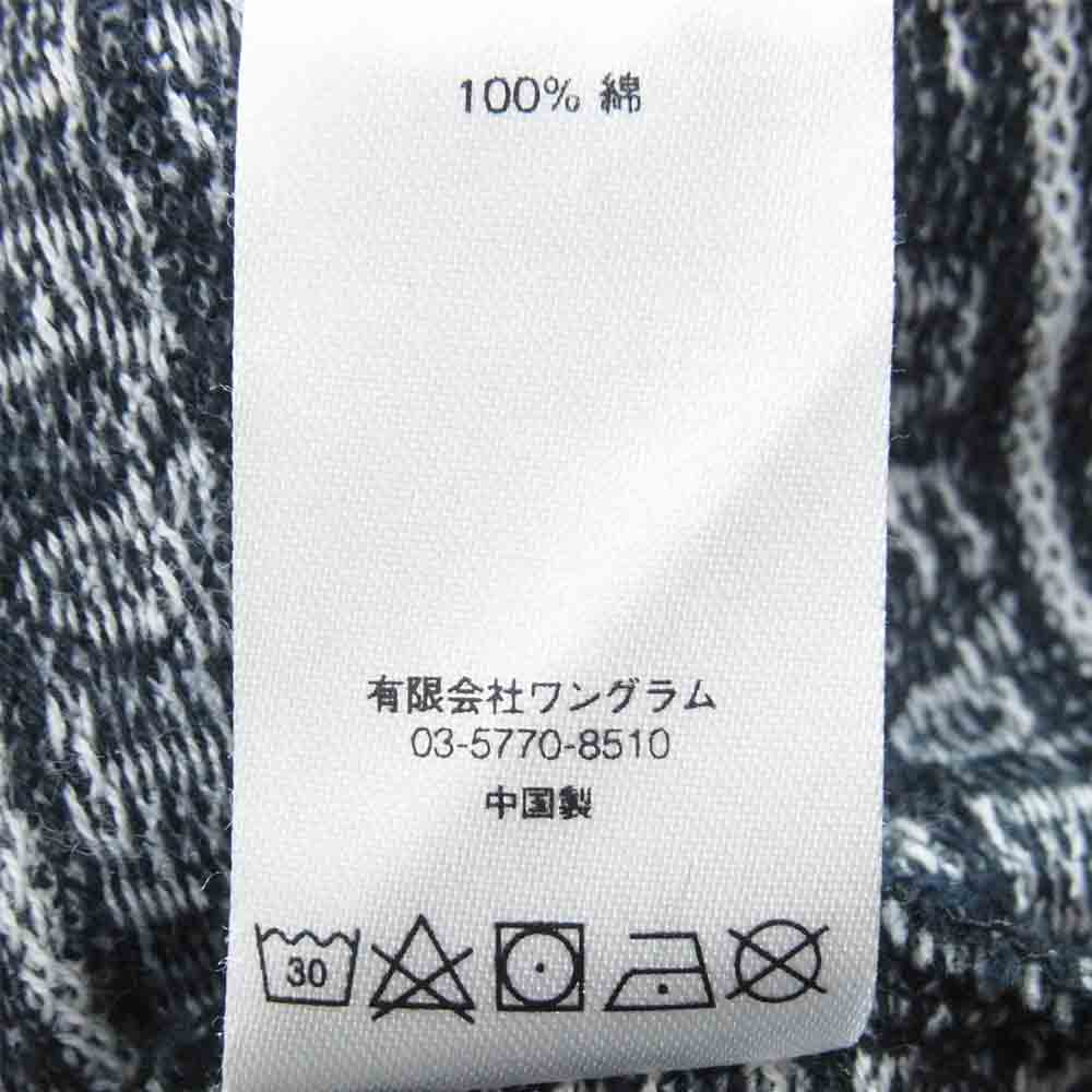 Supreme シュプリーム 17SS Rather Be Dead S/S Jacquard Top Refused Tシャツ 白黒系 M【中古】