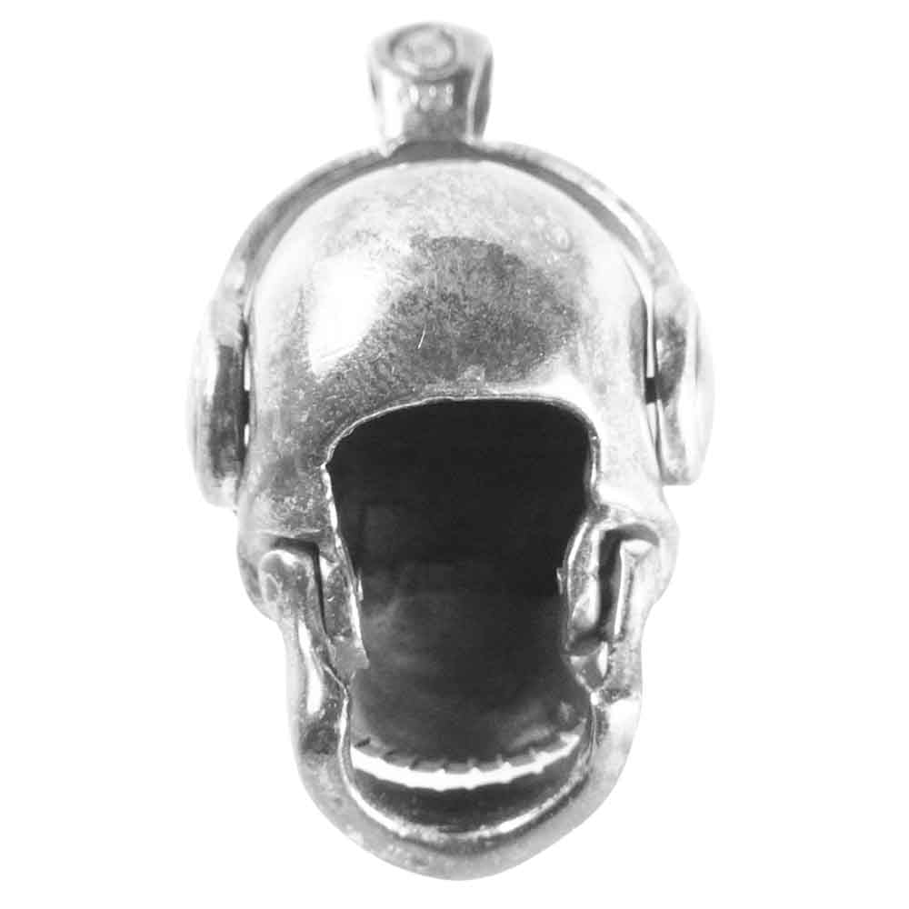 ギローム ギャランティ付属 DJ SKULL PENDANT スカル ペンダントトップ シルバー系【中古】