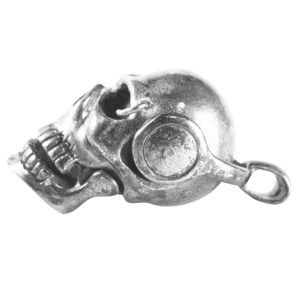 ギローム ギャランティ付属 DJ SKULL PENDANT スカル ペンダントトップ シルバー系【中古】