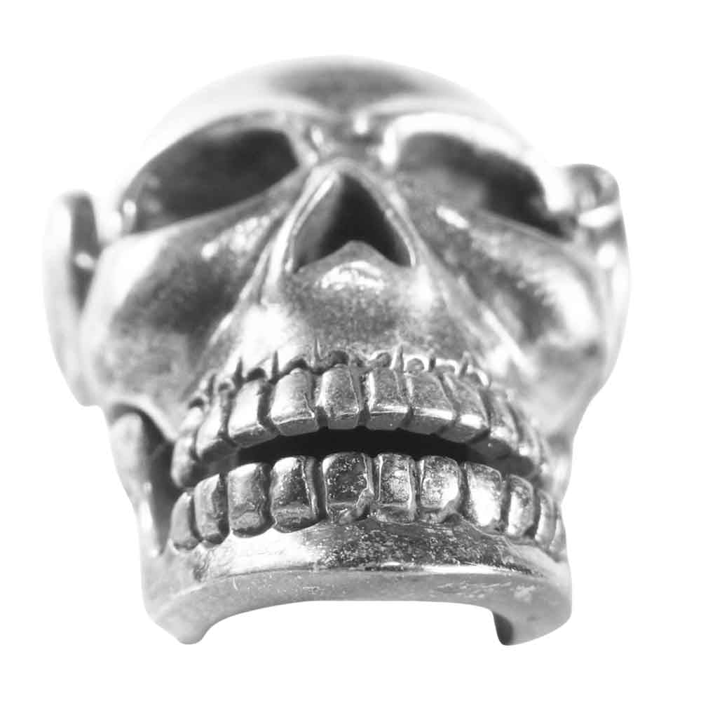 ギローム ギャランティ付属 DJ SKULL PENDANT スカル ペンダントトップ シルバー系【中古】
