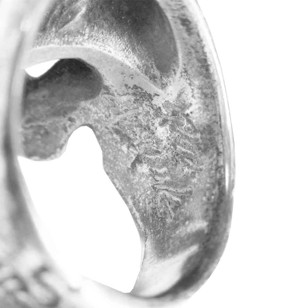 RAT RACE ラットレース STANDARD SKULL RING スタンダード スカル リング シルバー系 16～17号程度【中古】