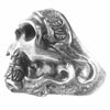 RAT RACE ラットレース GIVE NO TAKE NO SKULL RING ギブ ノー テイク ノー スカル リング シルバー系 16～17号程度【中古】