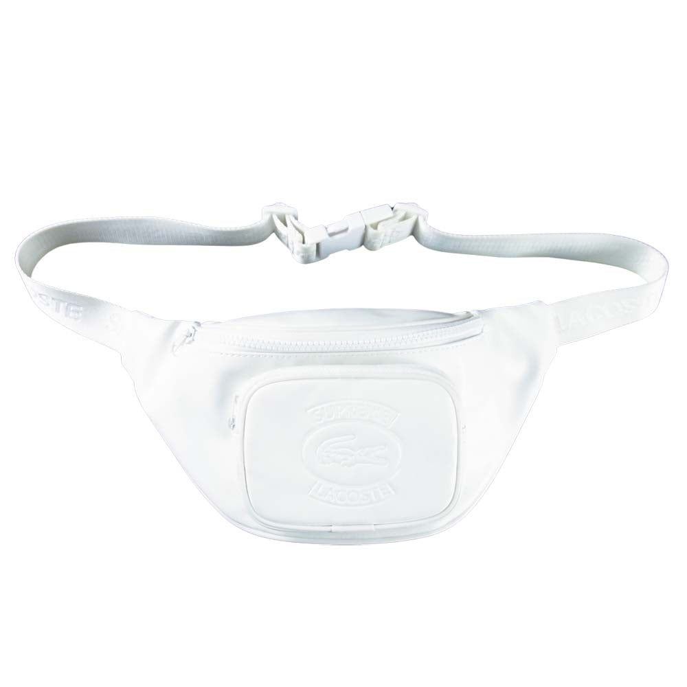 Supreme シュプリーム × ラコステ Lacoste 18SS Waist Bag ウエスト バッグ ホワイト系【中古】
