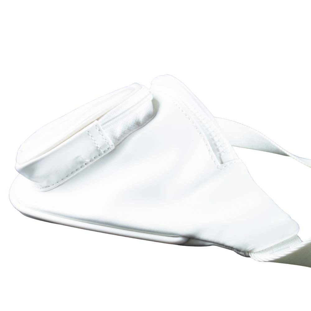 Supreme シュプリーム × ラコステ Lacoste 18SS Waist Bag ウエスト バッグ ホワイト系【中古】