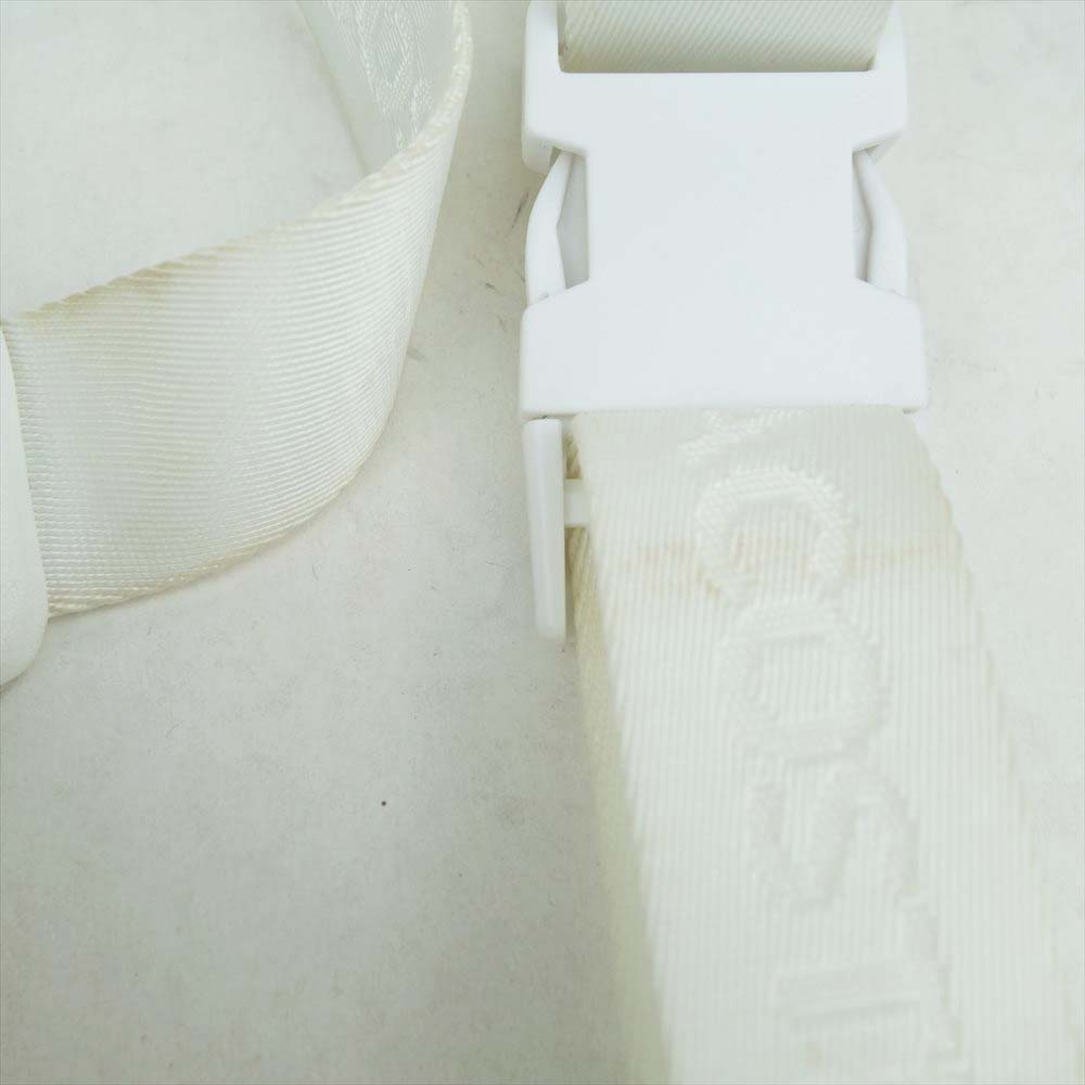 Supreme シュプリーム × ラコステ Lacoste 18SS Waist Bag ウエスト バッグ ホワイト系【中古】