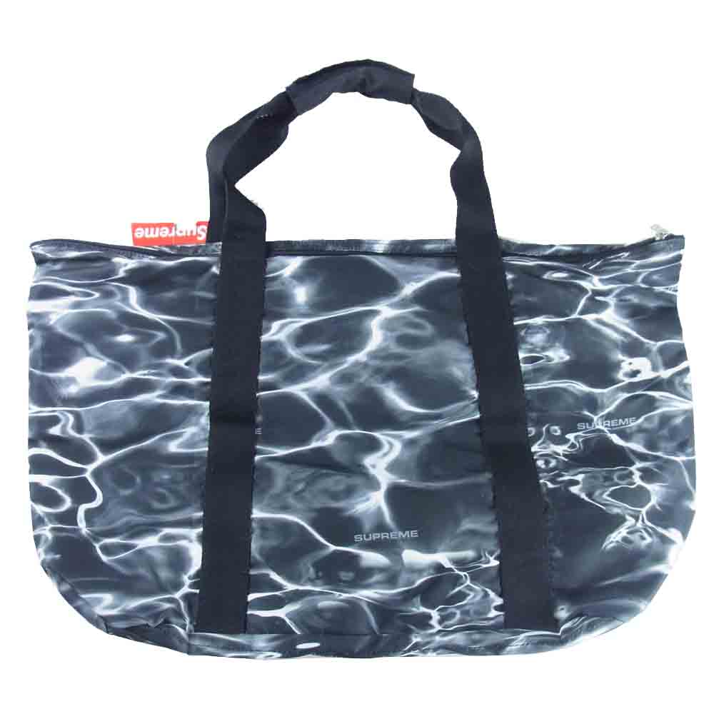 Supreme シュプリーム 17SS RIPPLE PACKABLE TOTE パッカブル トートバッグ ブラック系【新古品】【未使用】【中古】