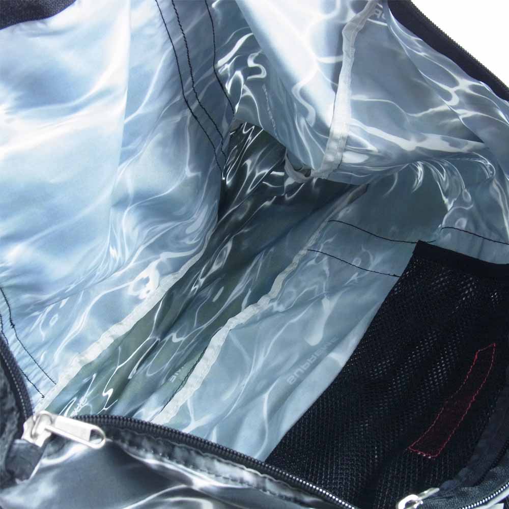 Supreme シュプリーム 17SS RIPPLE PACKABLE TOTE パッカブル トートバッグ ブラック系【新古品】【未使用】【中古】