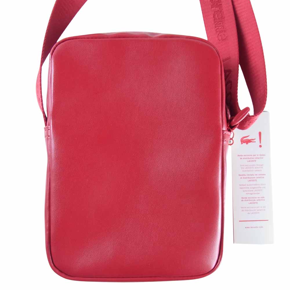 Supreme シュプリーム × ラコステ Lacoste 18SS Shoulder Bag ショルダーバッグ レッド系【新古品】【未使用】【中古】
