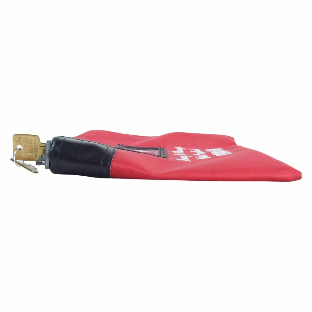 Supreme シュプリーム 17AW Rifkin Safety Sac リフキン セーフティ サック クラッチバッグ レッド系【新古品】【未使用】【中古】