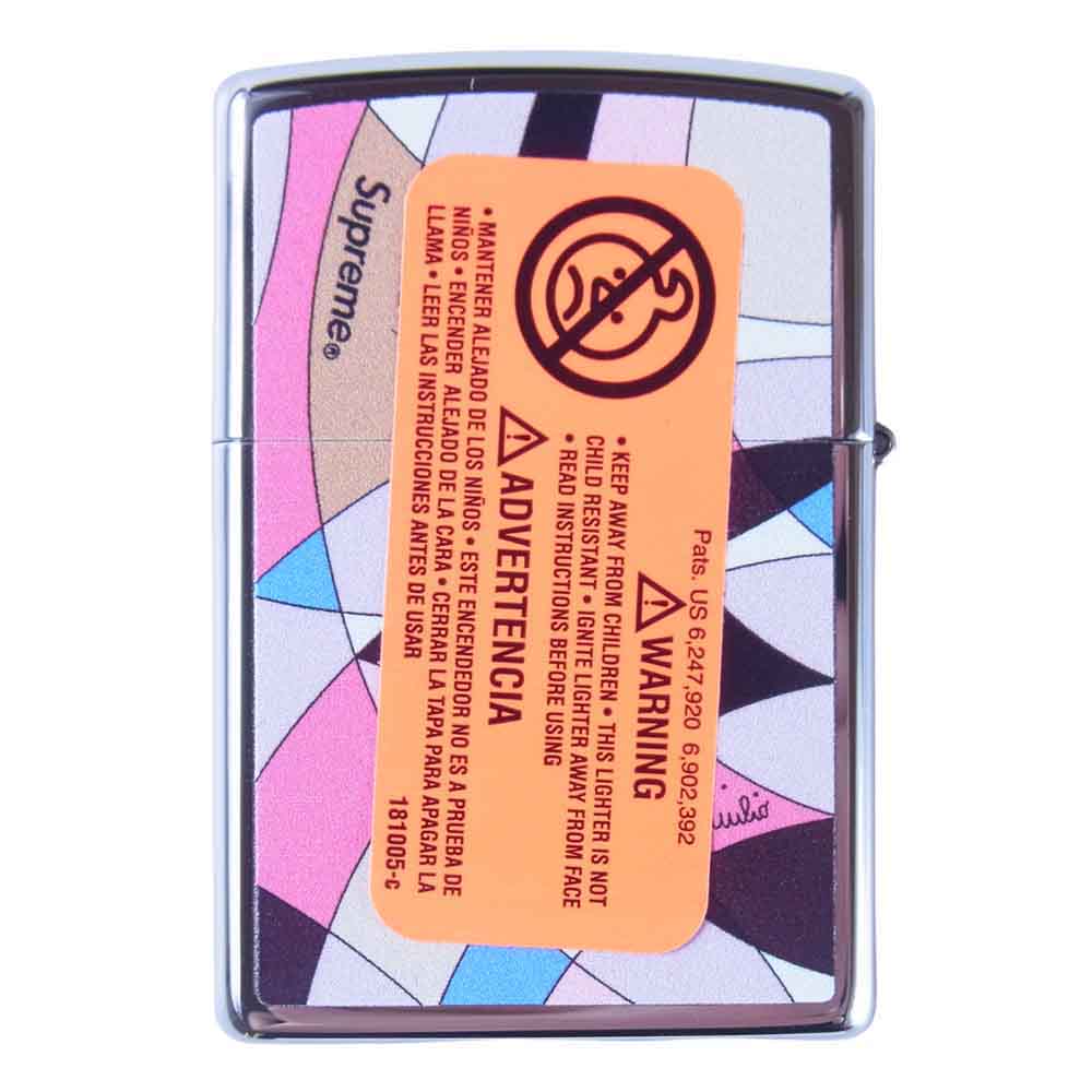 Supreme シュプリーム 21SS EMILIO PUCCI ZIPPO DUSTY PINK エミリオプッチ ジッポ DUSTYPINK【新古品】【未使用】【中古】