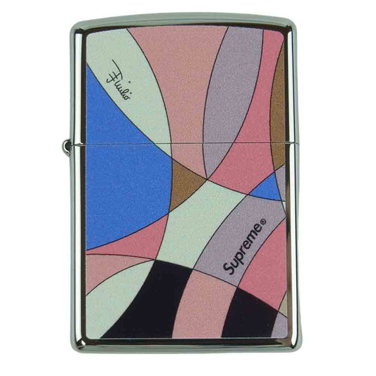 Supreme シュプリーム 21SS EMILIO PUCCI ZIPPO DUSTY PINK エミリオプッチ ジッポ ピンク系【新古品】【未使用】【中古】