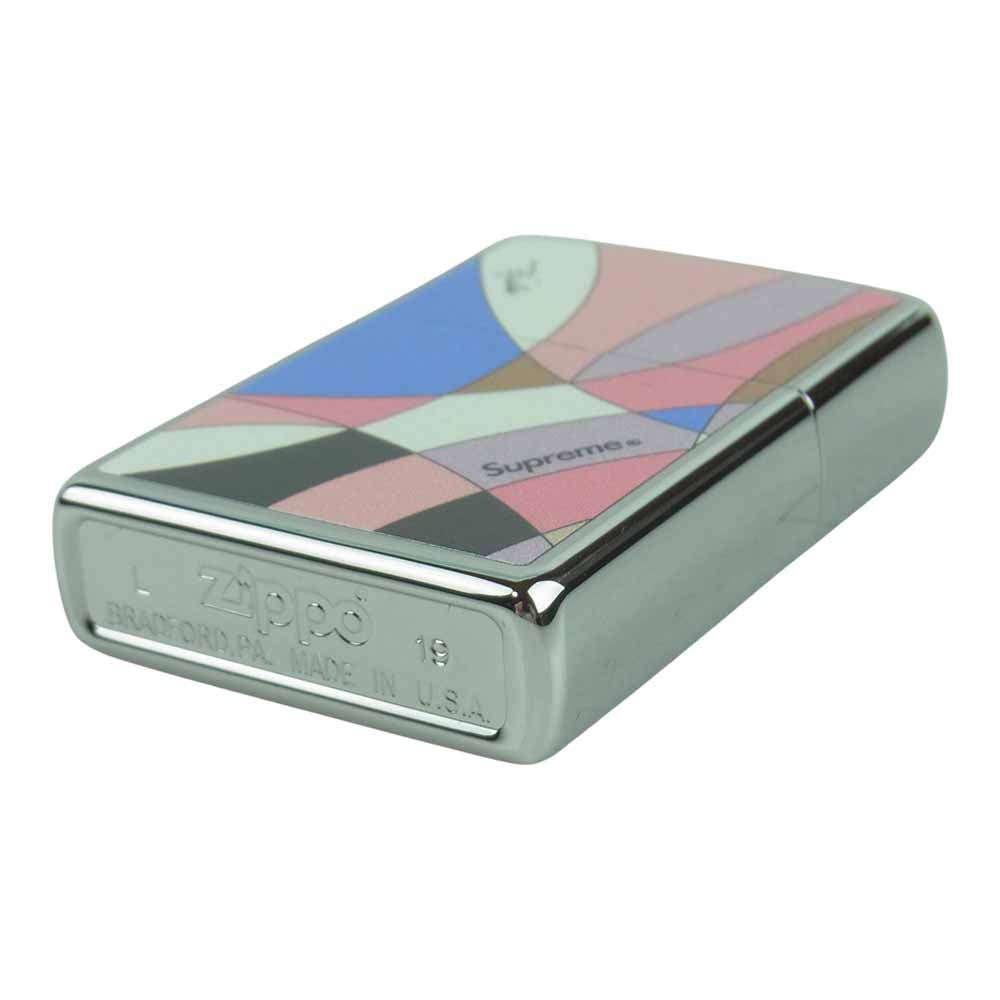 Supreme シュプリーム 21SS EMILIO PUCCI ZIPPO DUSTY PINK エミリオプッチ ジッポ ピンク系【新古品】【未使用】【中古】