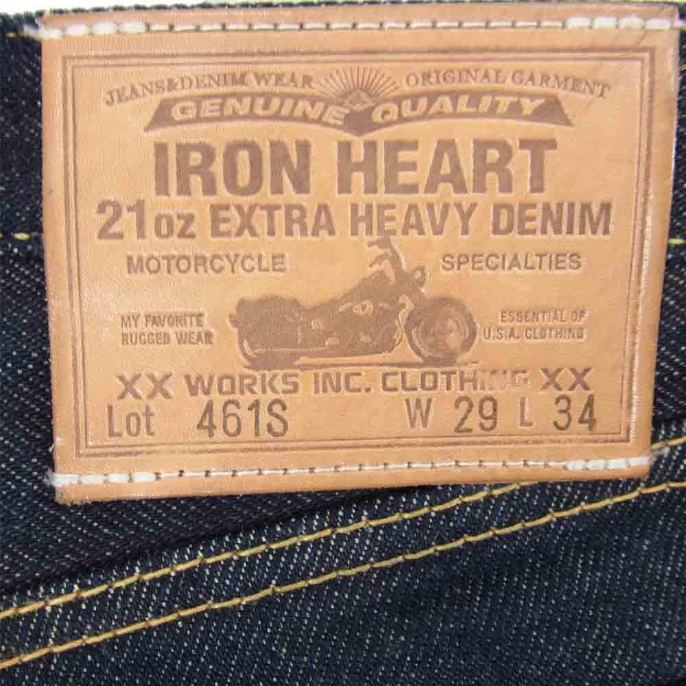IRON HEART アイアンハート 461S 21oz SELVEDGE DENIM セルビッチ