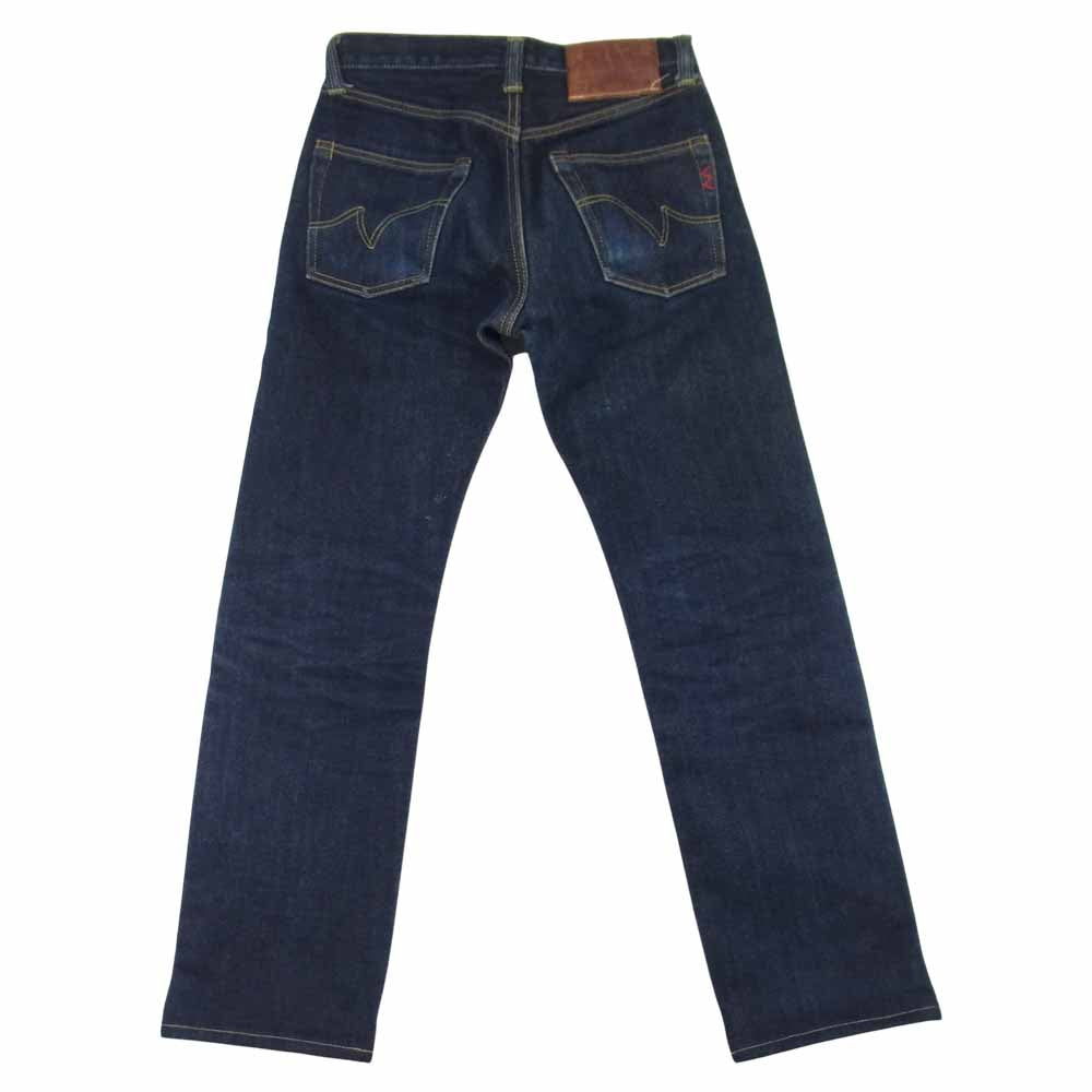 IRON HEART アイアンハート 634S ストレート 21oz セルビッチ エクストラヘビー インディゴブルー系 28【中古】