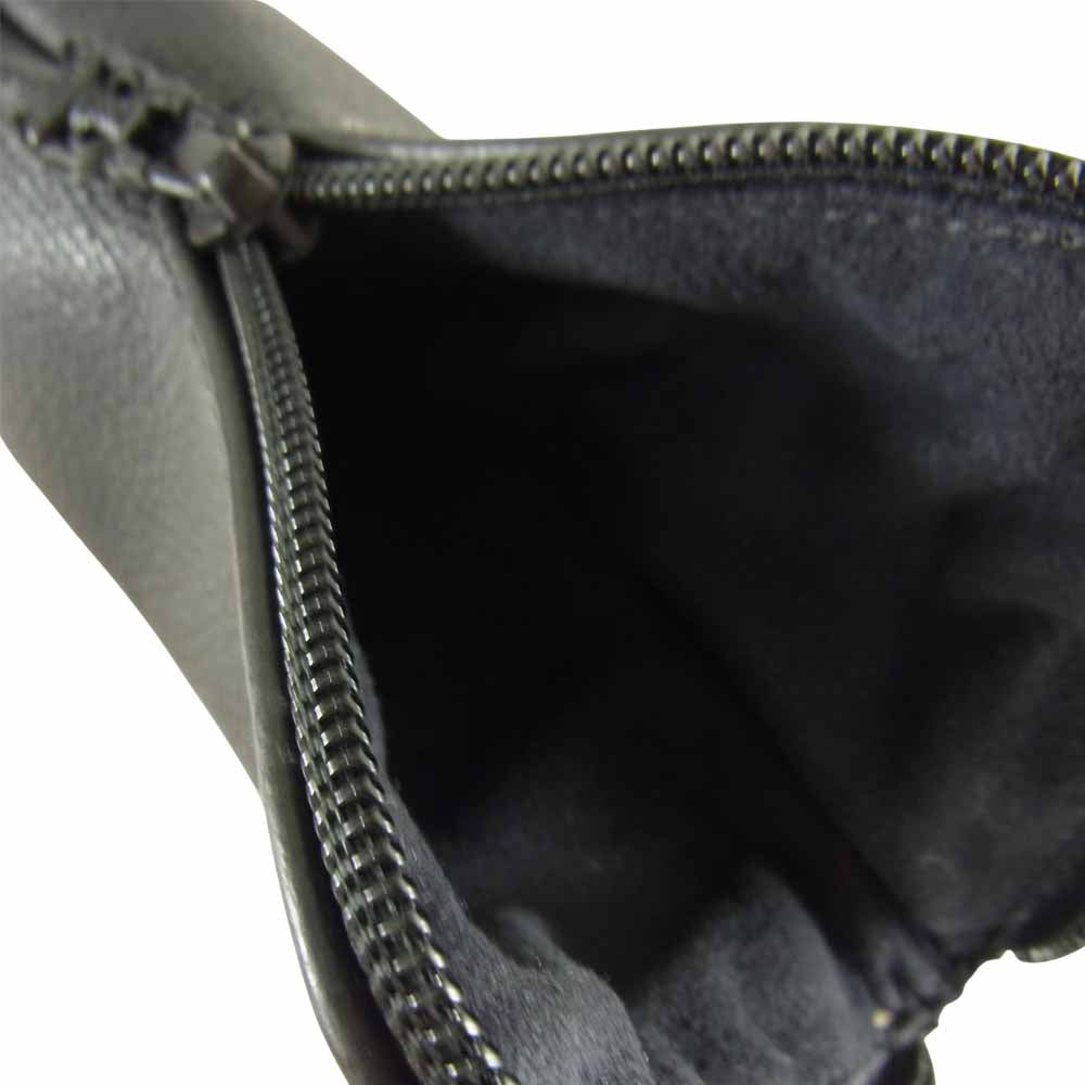 CHROME HEARTS クロムハーツ（原本無） EYEWEAR CASE 3 CHプラスパッチレザー アイウェア メガネ 眼鏡 ケース ブラック系【中古】