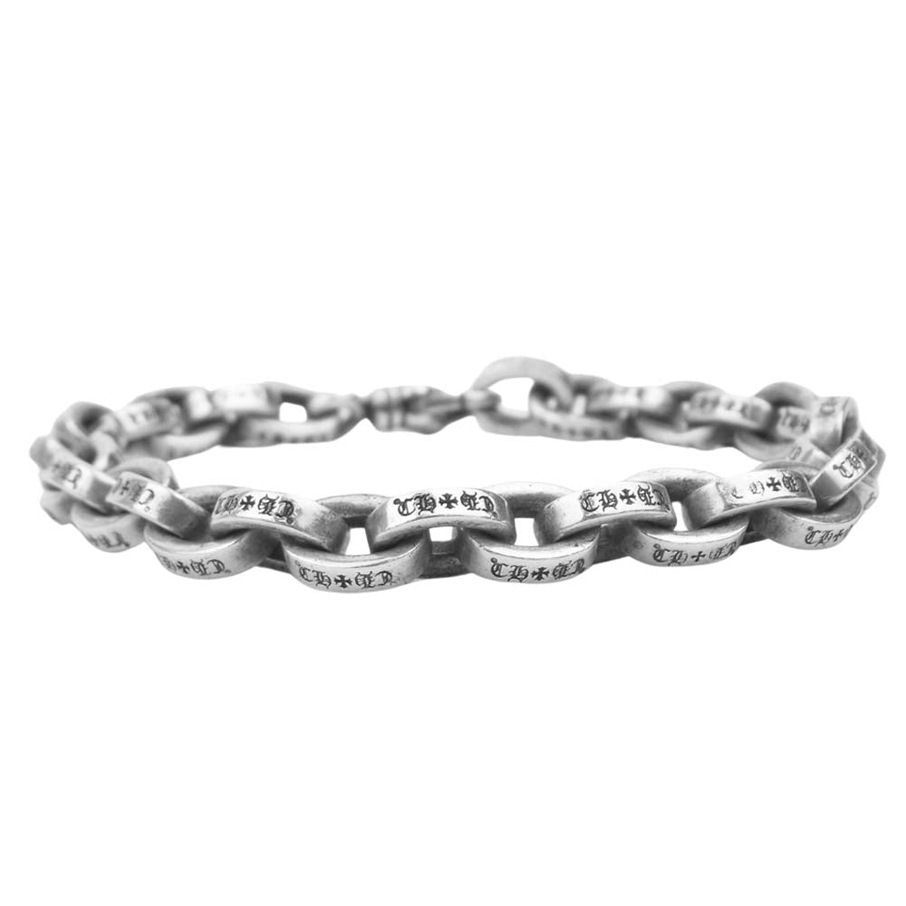 CHROME HEARTS クロムハーツ（原本無） LARGE PAPER CHN ラージ ペーパーチェーン ブレスレット シルバー系【中古】