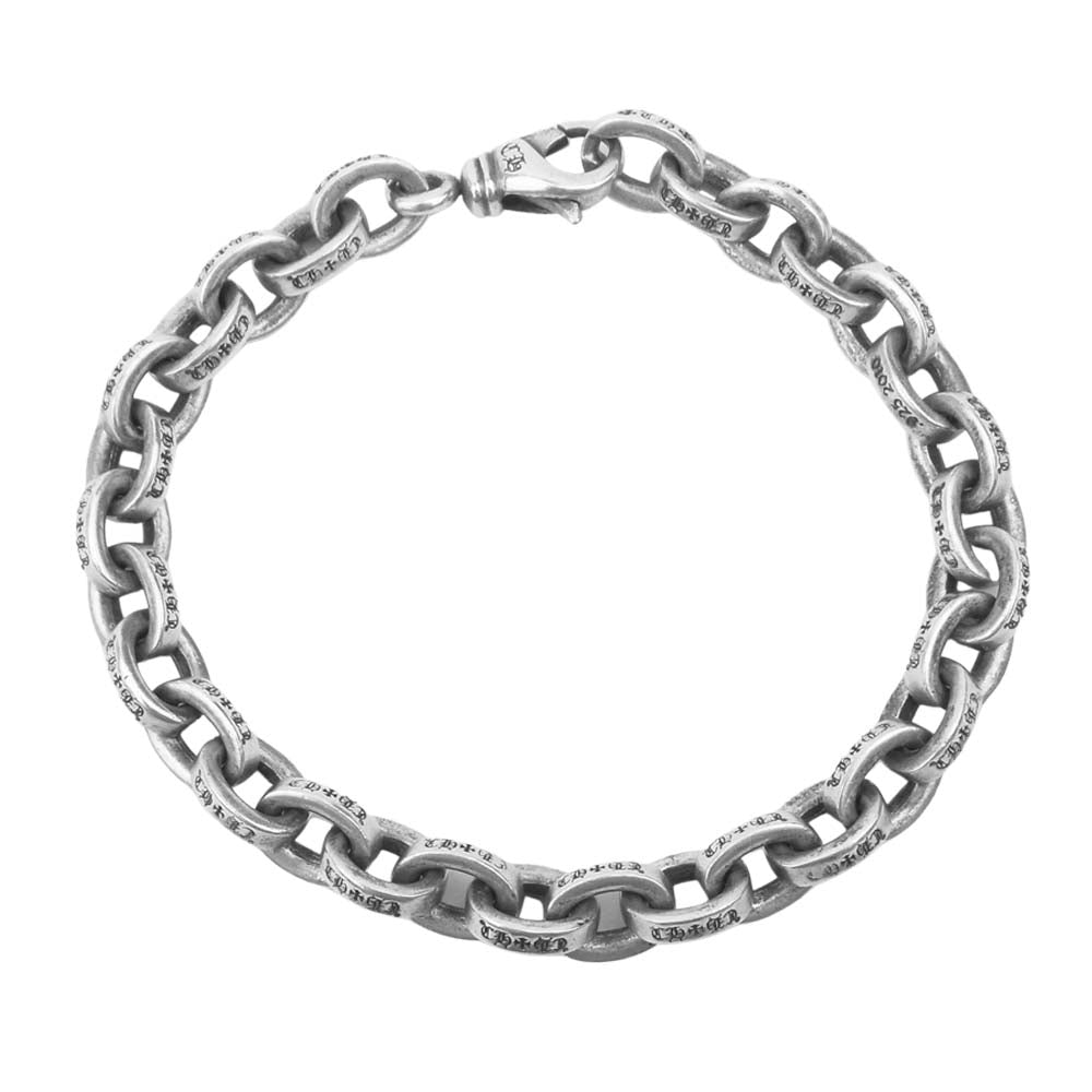 CHROME HEARTS クロムハーツ（原本無） LARGE PAPER CHN ラージ ペーパーチェーン ブレスレット シルバー系【中古】