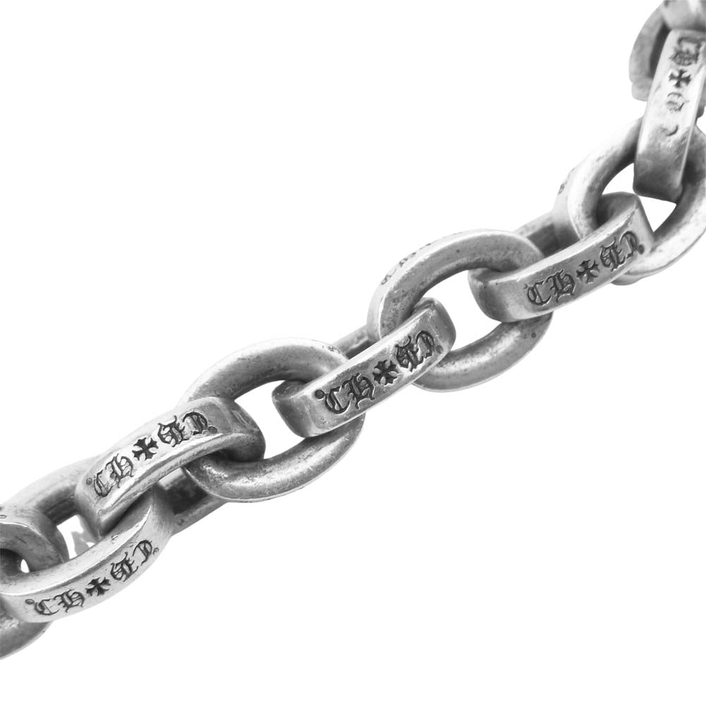 CHROME HEARTS クロムハーツ（原本無） LARGE PAPER CHN ラージ ペーパーチェーン ブレスレット シルバー系【中古】
