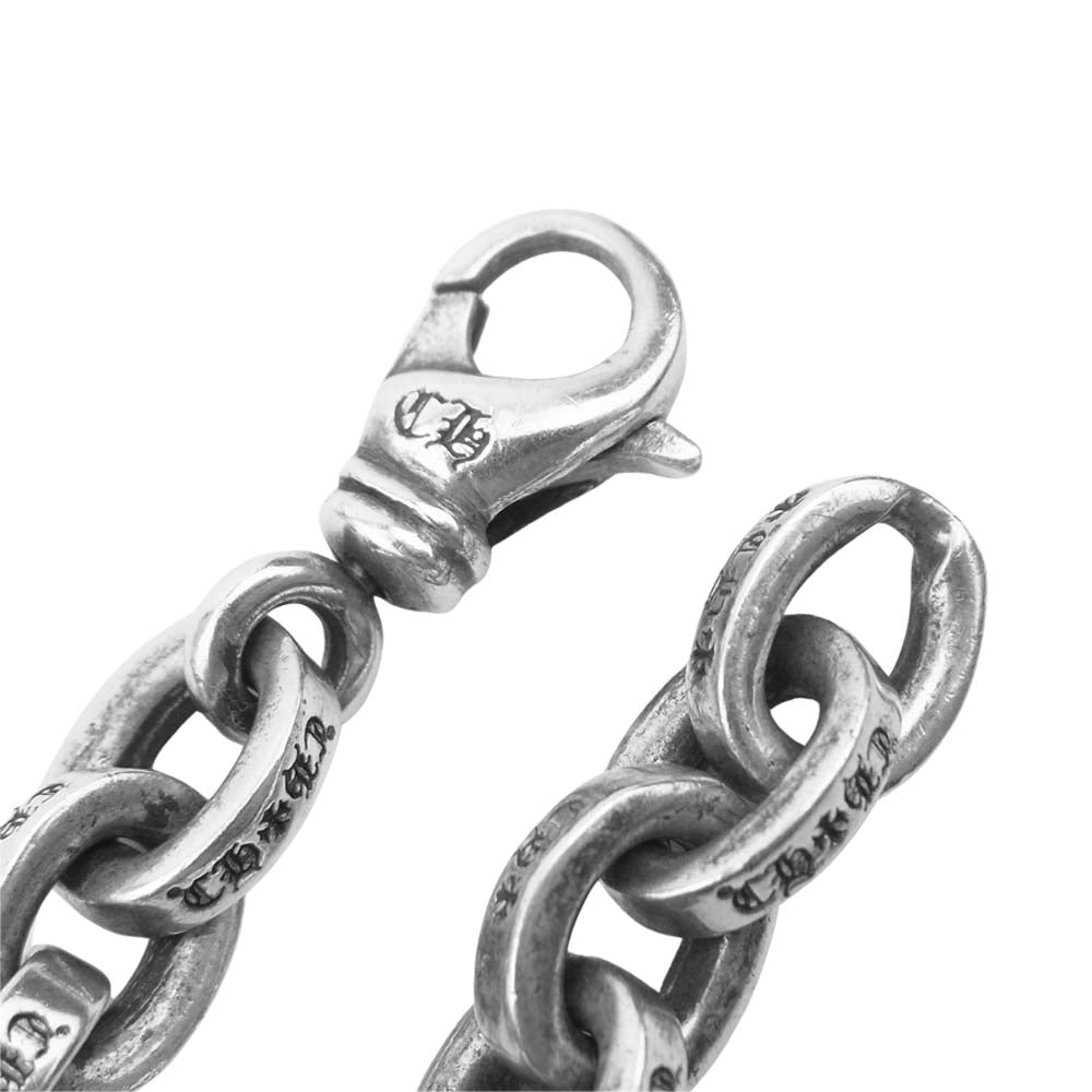 CHROME HEARTS クロムハーツ（原本無） LARGE PAPER CHN ラージ ペーパーチェーン ブレスレット シルバー系【中古】