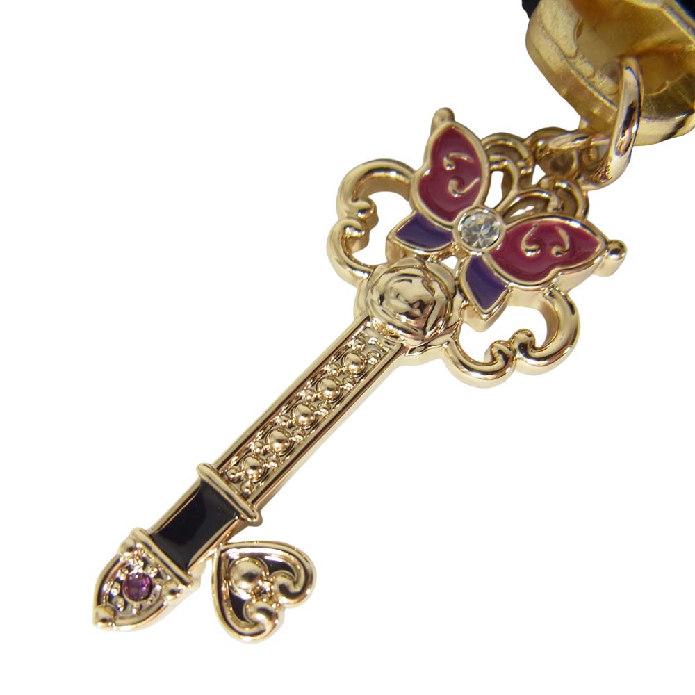 ANNA SUI アナスイ 313980 スパークリングナイト ラウンド ファスナー 財布 ネイビー系【新古品】【未使用】【中古】