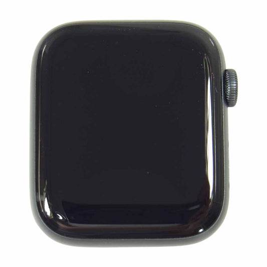 Apple Watch アップルウォッチ SE 44mm GPS MYE32J/A スペースグレイアルミニウムケース Red Sport Loop   ブラック系【中古】