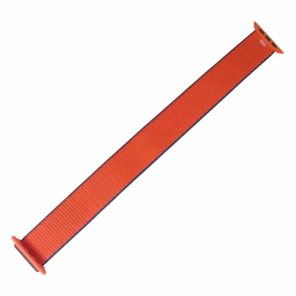 Apple Watch アップルウォッチ SE 44mm GPS MYE32J/A スペースグレイアルミニウムケース Red Sport Loop   ブラック系【中古】