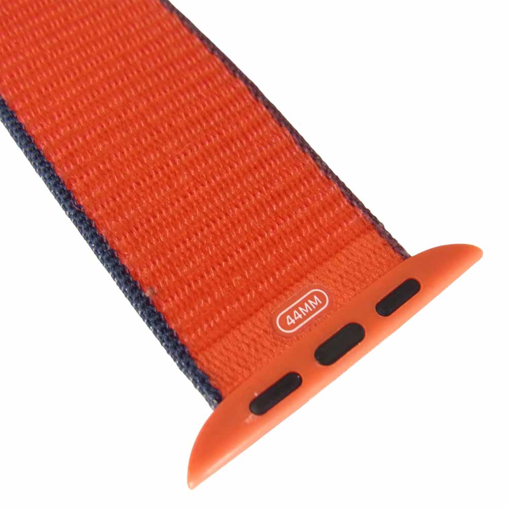 Apple Watch アップルウォッチ SE 44mm GPS MYE32J/A スペースグレイアルミニウムケース Red Sport Loop   ブラック系【中古】