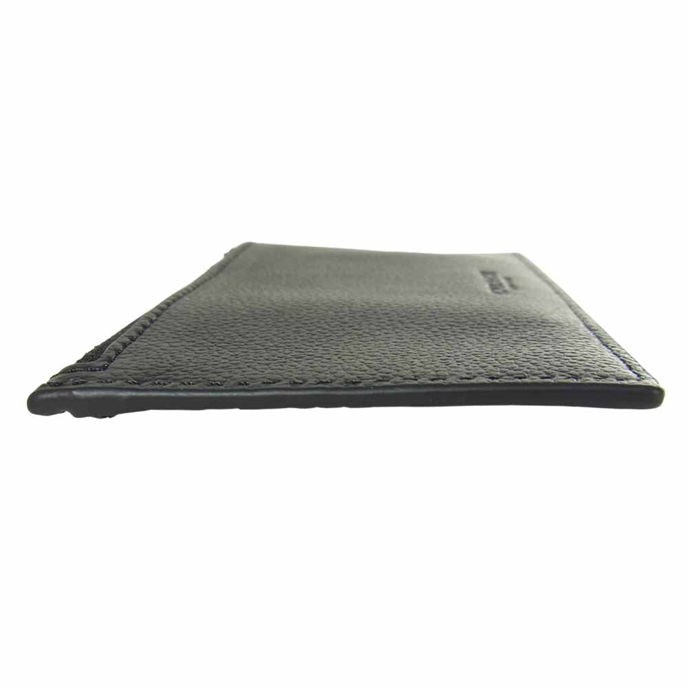 COACH コーチ F29272 ZIP CRD CASE SPT CAL レザー カード ジップ コインケース ブラック系【極上美品】【中古】