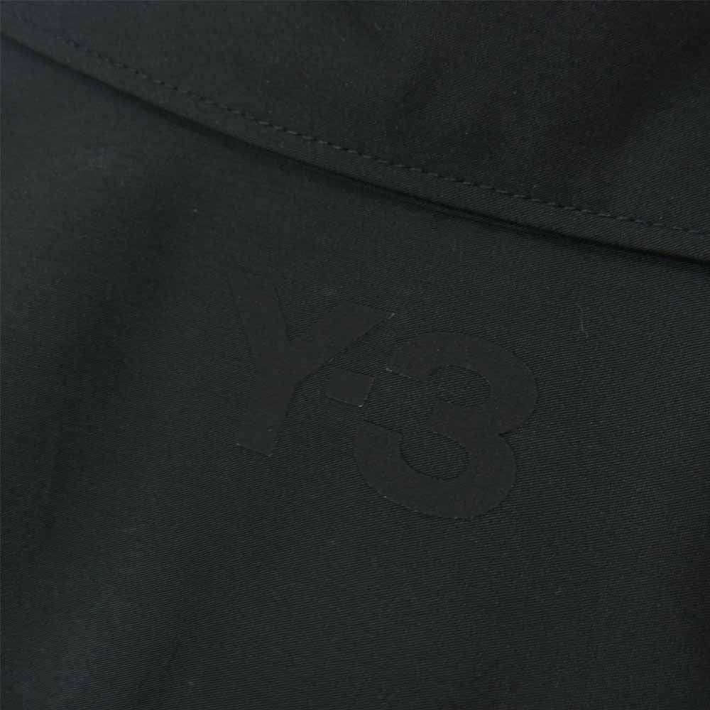 Yohji Yamamoto ヨウジヤマモト Y-3 ワイスリー FN3374 M CLASSIC SHIRT クラシック ロング シャツ ブラック系 M【新古品】【未使用】【中古】