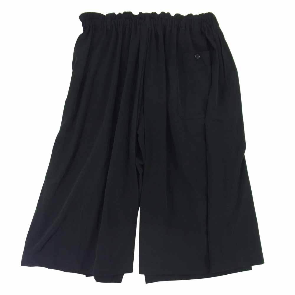 Yohji Yamamoto ヨウジヤマモト GroundY GT-P13-500 Vintage Decyne HAKAMA Pants ヴィンテージデシン ハカマ パンツ ブラック系 03【新古品】【未使用】【中古】