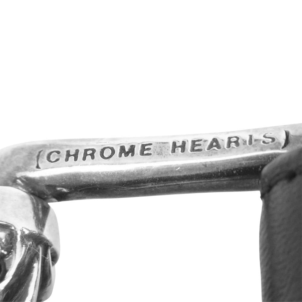 CHROME HEARTS クロムハーツ（原本無） ROLLER BELT 3PC 3ピース ローラー ベルト ブラック系【中古】