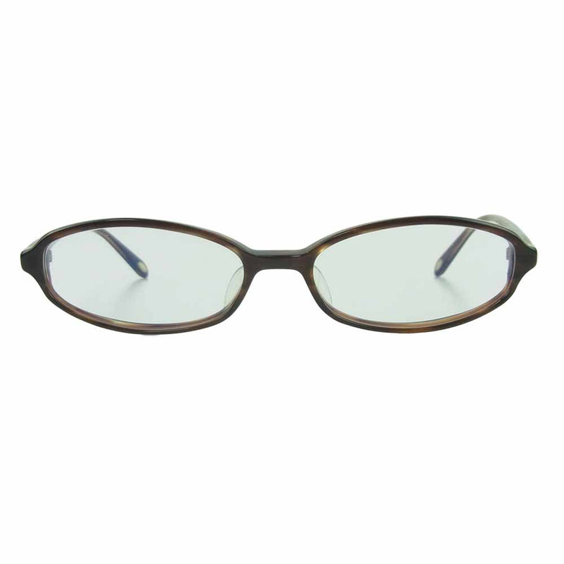 TIFFANY&Co. ティファニー JT0070582 オーバル タイプ 眼鏡 メガネ ブラウン系 51□16-140【中古】