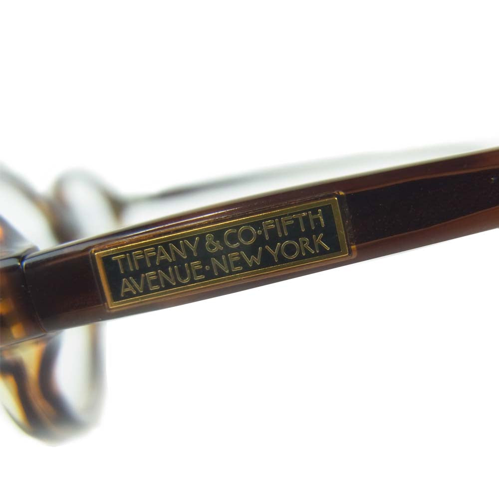TIFFANY&Co. ティファニー JT0070582 オーバル タイプ 眼鏡 メガネ ブラウン系 51□16-140【中古】