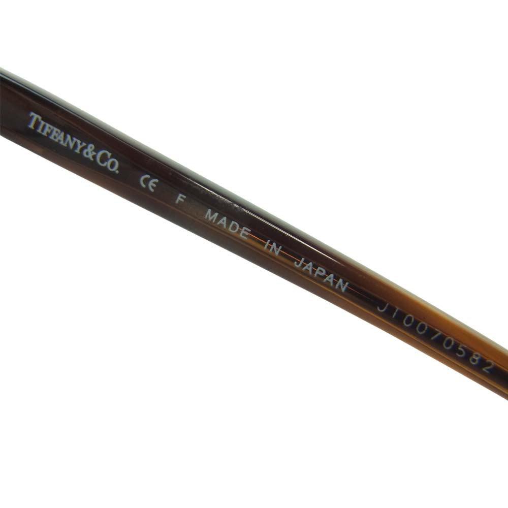 TIFFANY&Co. ティファニー JT0070582 オーバル タイプ 眼鏡 メガネ ブラウン系 51□16-140【中古】