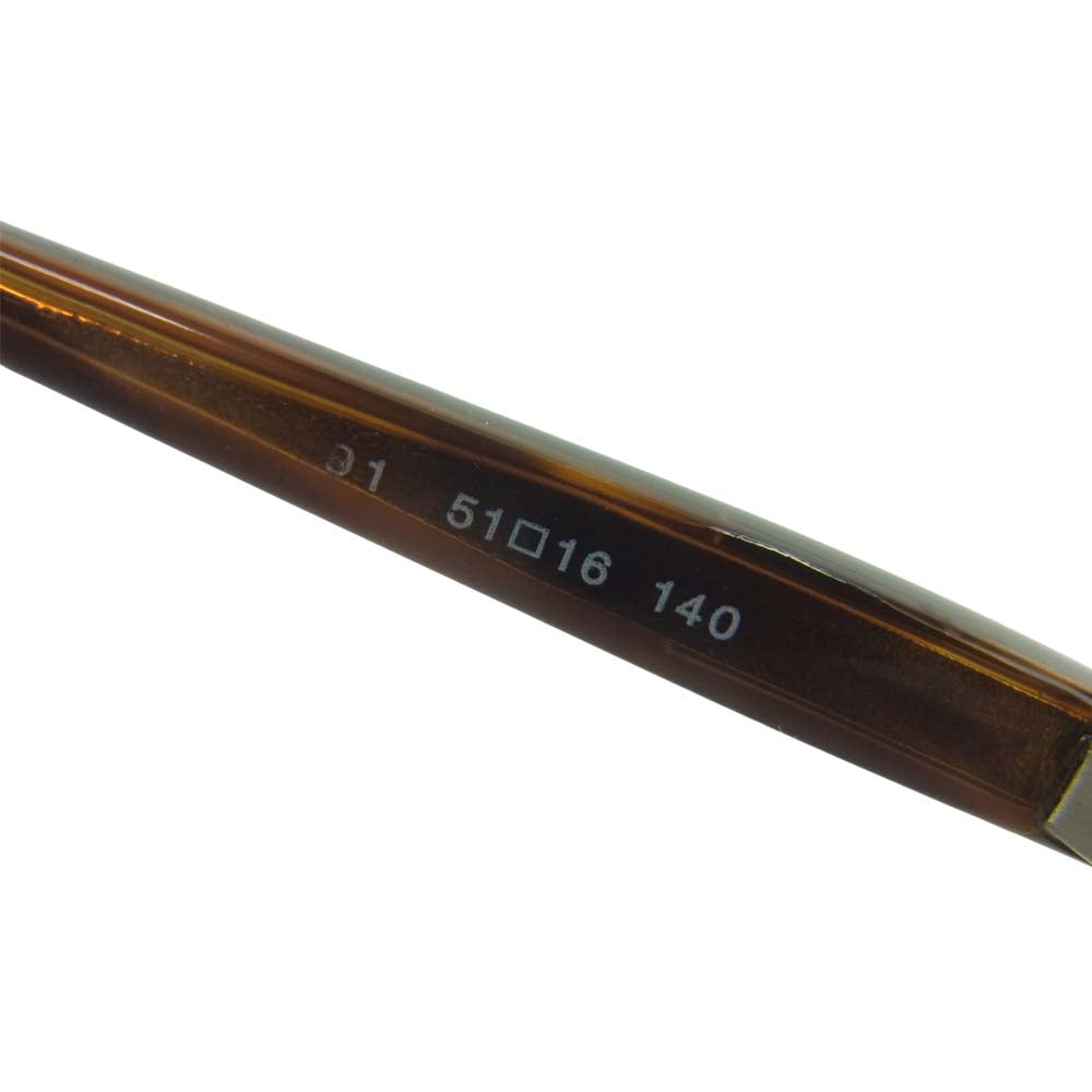 TIFFANY&Co. ティファニー JT0070582 オーバル タイプ 眼鏡 メガネ ブラウン系 51□16-140【中古】