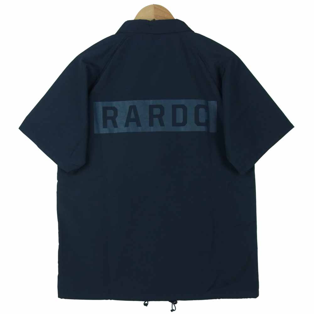 ROUGH and RUGGED ラフアンドラゲッド RR18-4-S02 VISION SS ヴィジョン 半袖 シャツ ダークネイビー系【極上美品】【中古】