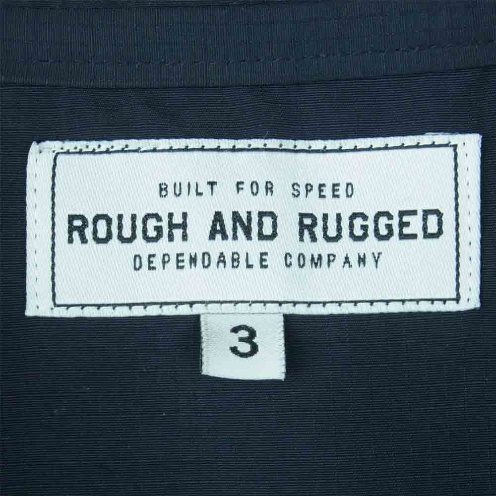 ROUGH and RUGGED ラフアンドラゲッド RR18-4-S02 VISION SS ヴィジョン 半袖 シャツ ダークネイビー系【極上美品】【中古】