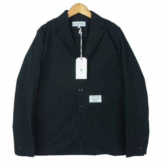 ROUGH and RUGGED ラフアンドラゲッド 18SS RR18-4-J01 SNIFF スニフ トラベル ジャケット ブラック系 S【新古品】【未使用】【中古】