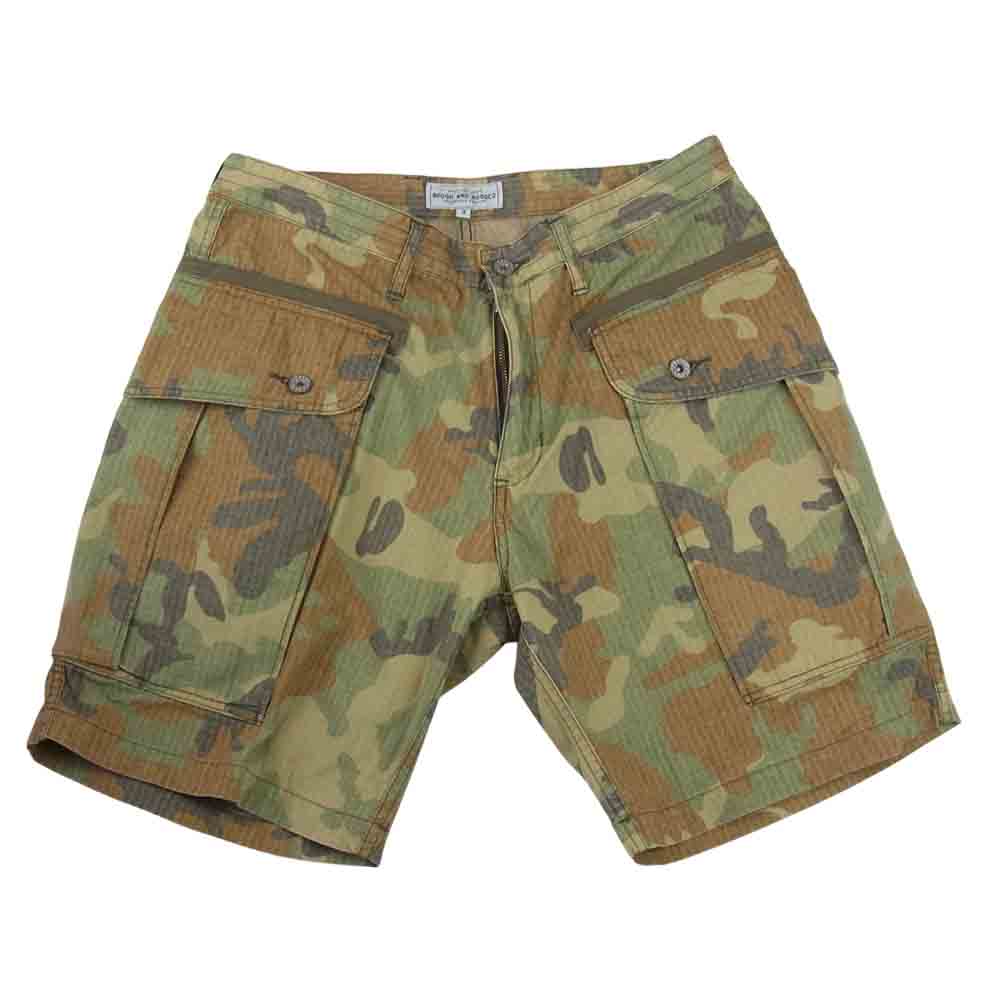 ROUGH and RUGGED ラフアンドラゲッド RR17-5-P02 DART DIVER ダート ダイバー カモ柄 ショートパンツ マルチカラー系 3【新古品】【未使用】【中古】