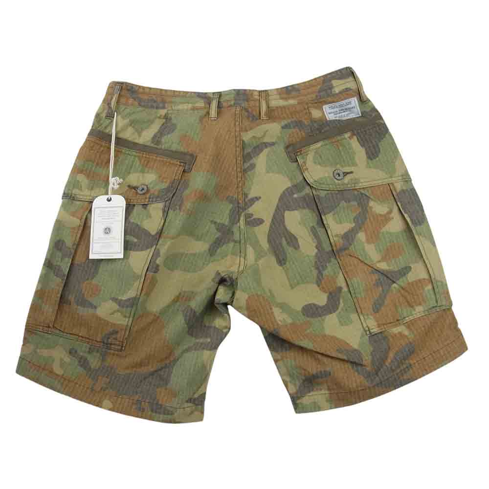 ROUGH and RUGGED ラフアンドラゲッド RR17-5-P02 DART DIVER ダート ダイバー カモ柄 ショートパンツ マルチカラー系 3【新古品】【未使用】【中古】