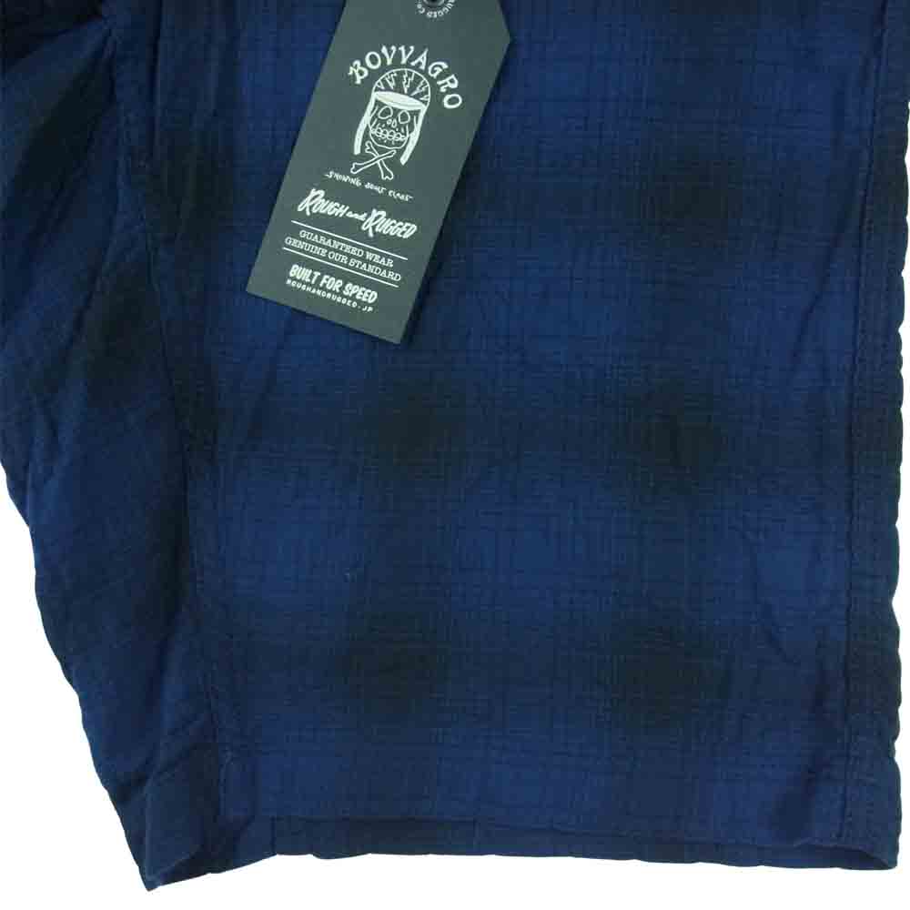 ROUGH and RUGGED ラフアンドラゲッド RR13-5-P02 RYAN ライアン ショート パンツ ブルー系 S【新古品】【未使用】【中古】