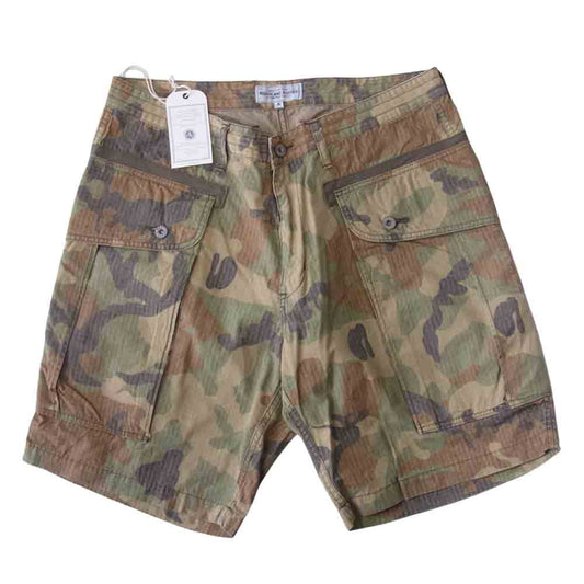 ROUGH and RUGGED ラフアンドラゲッド RR17-5-P02 DART DIVER ダート ダイバー カモ柄 ショートパンツ マルチカラー系 4【新古品】【未使用】【中古】