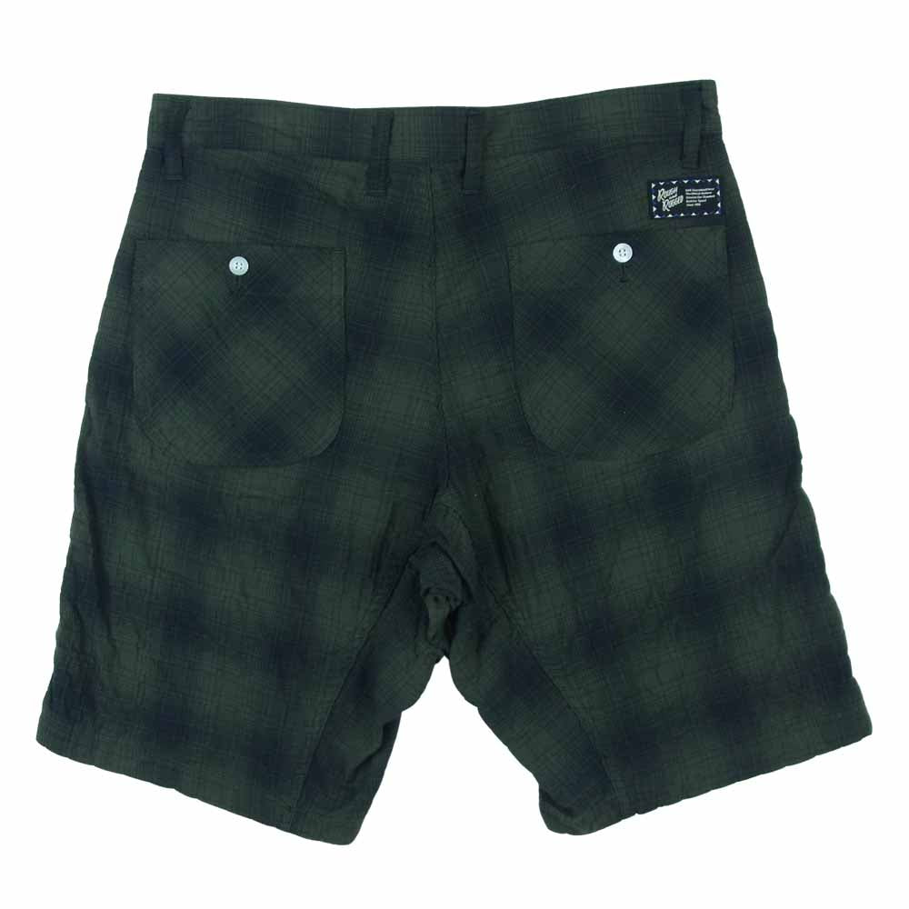 ROUGH and RUGGED ラフアンドラゲッド RR13-5-P02 RYAN ライアン ショート パンツ グリーン系 M【新古品】【未使用】【中古】