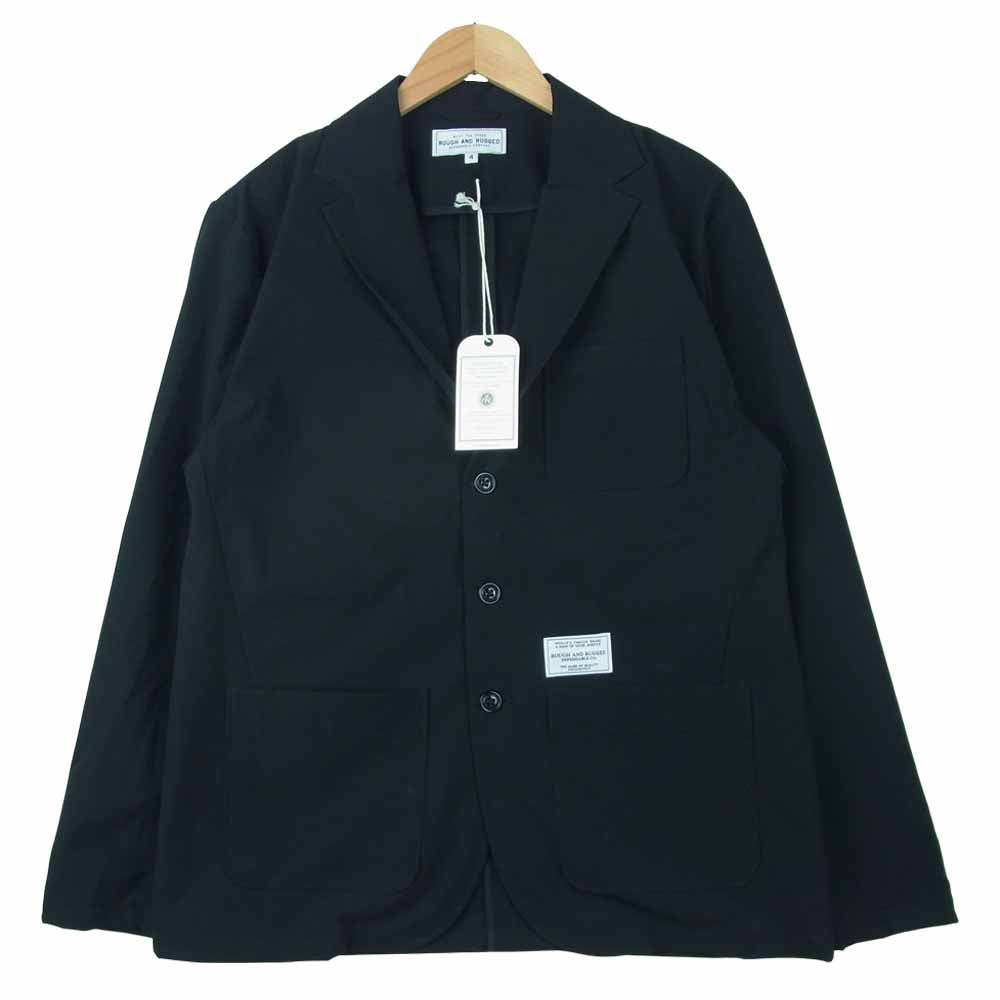 ROUGH and RUGGED ラフアンドラゲッド 18SS RR18-4-J01 SNIFF スニフ トラベル ジャケット ブラック系 XL【新古品】【未使用】【中古】