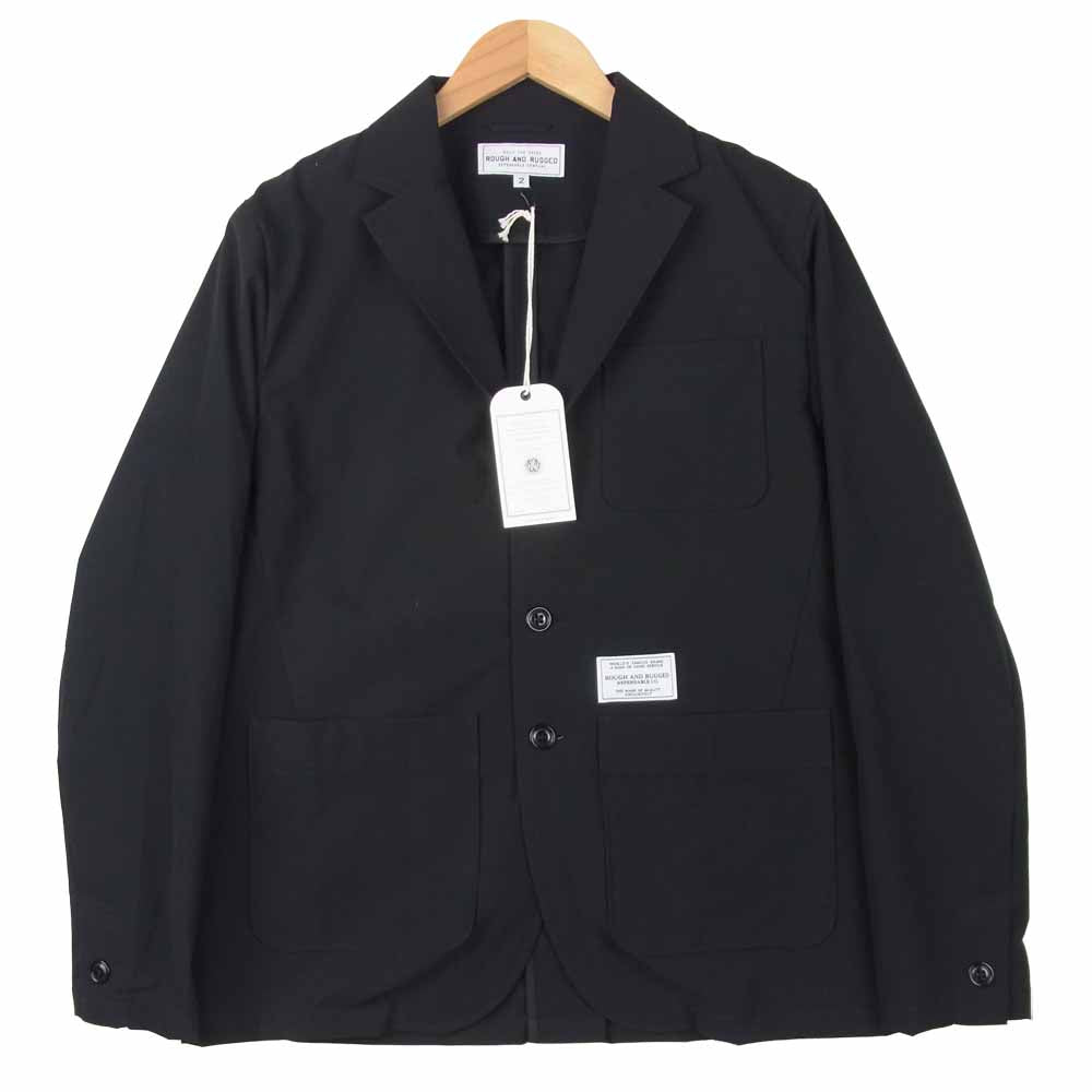 ROUGH and RUGGED ラフアンドラゲッド 18SS RR18-4-J01 SNIFF スニフ トラベル ジャケット ブラック系 M【新古品】【未使用】【中古】
