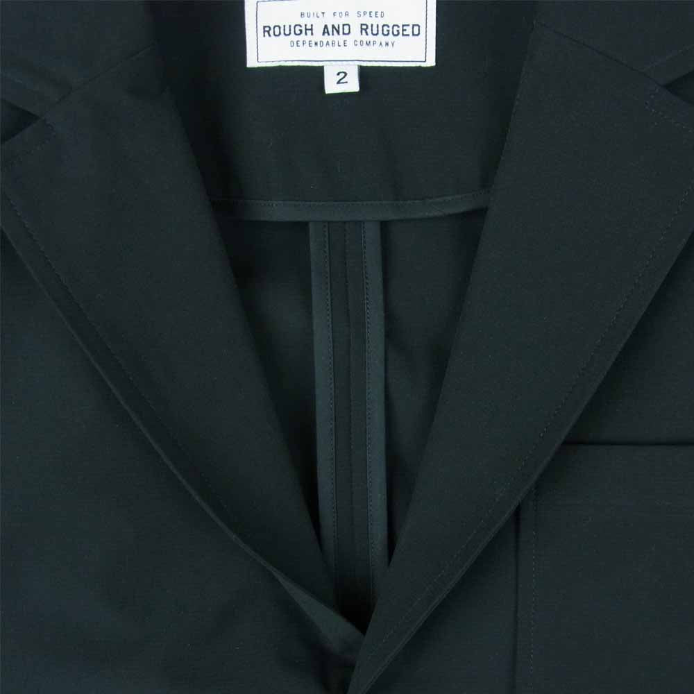 ROUGH and RUGGED ラフアンドラゲッド 18SS RR18-4-J01 SNIFF スニフ トラベル ジャケット ブラック系 M【新古品】【未使用】【中古】
